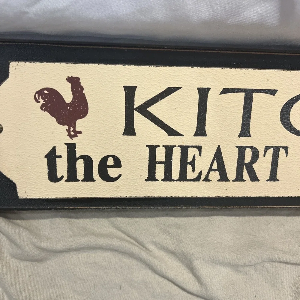 Kitchen The Heart Of The‎ Home kitchen  Sign rustic
